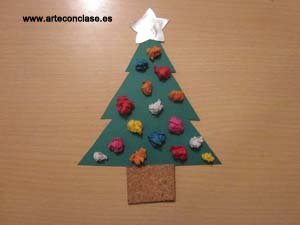 Árbol de Navidad de Arte con clase para Navidad
