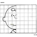 Completar Charlie Brown  de Arte con clase manualidades tanto en casa como en clase