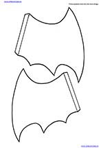 alas máscara murciélago Festividades Halloween Arte con clase manualidades tanto en casa como en clase