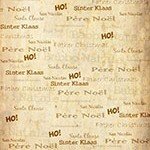 imagen nombres vintage Papa Noel papel decorativo navidad Arte con clase manualidades tanto en casa como en clase