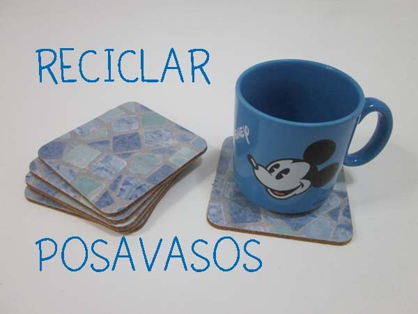 reciclar posavasos do it yourself dit Arte con clase manualidades tanto en casa como en clase