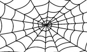 tela de araña Hallowen Dibujos para colorear Arte con clase
