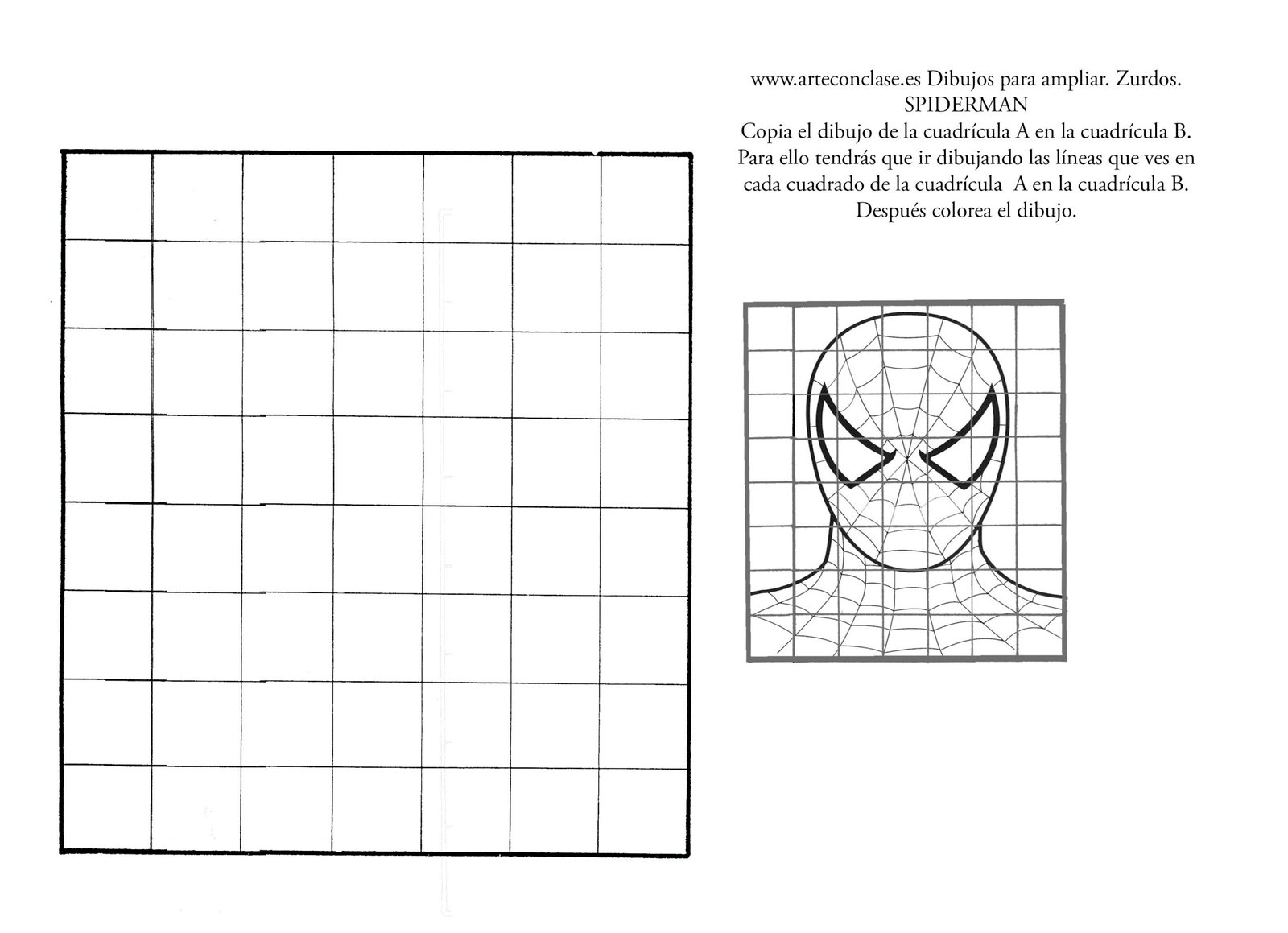 Ampliar Spiderman | Arteconclase